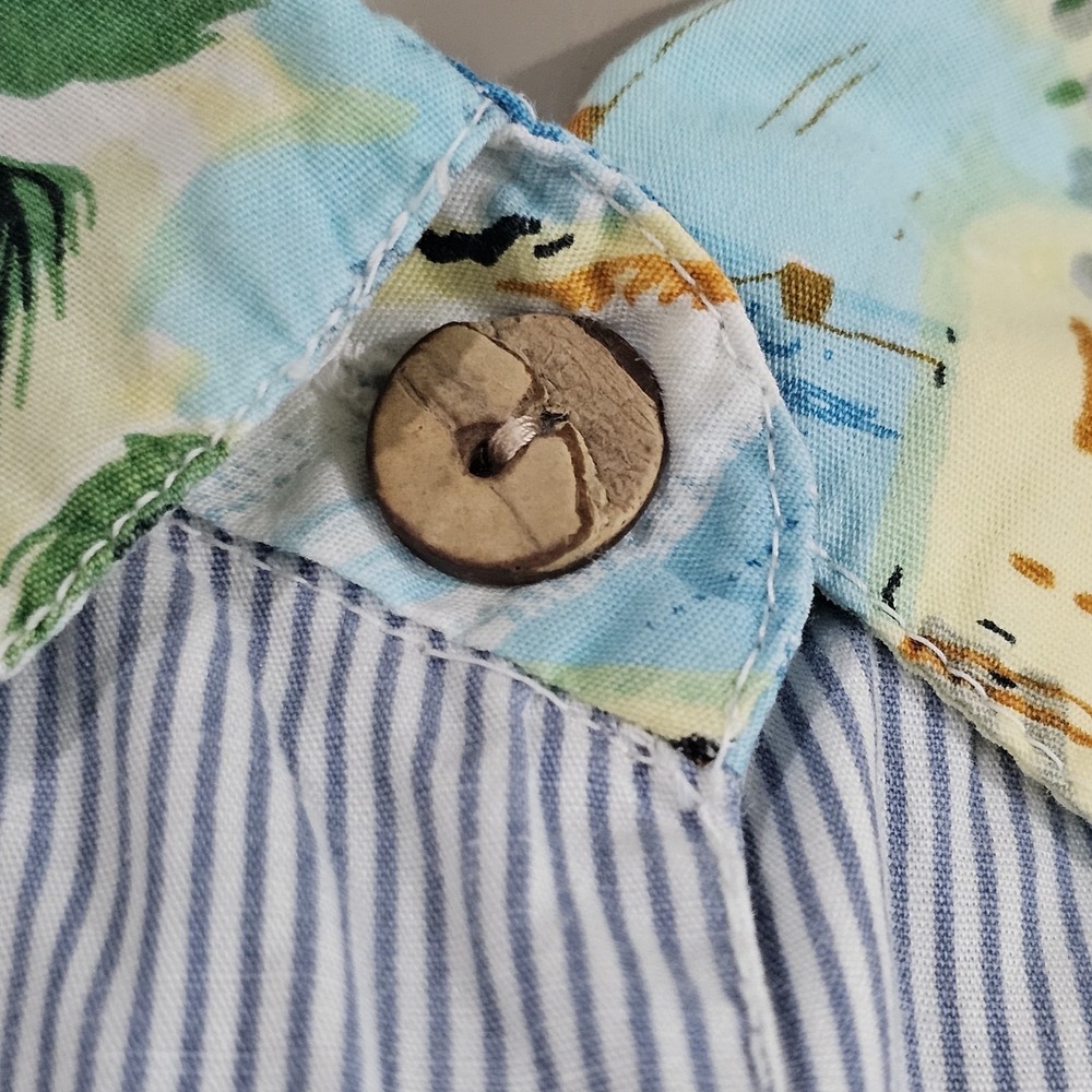 Vintage Bill Blass Shirt Women's Sz M Embroidered Button Up  White Art To Wear - Picture 14 of 14